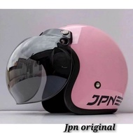 HELM BOGO JPN  RETRO ARC HELM SNI MURAH WARNA PINK PASTEL GLOSSY MURAH ORIGINAL