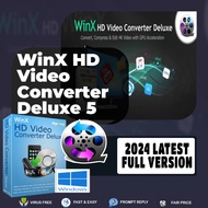 WinX HD Video Converter Deluxe 5.18 2024 Latest Full Version | Lifetime | Video Converter Downloader