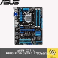 motherboard ASUS Z77-A LGA 1155 DDR3 32GB USB3.0 for I3 I5 I7 22/32nm CPU Z77 desktop boards