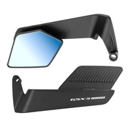 กระจกมองข้างมอเตอร์ไซค์ทรงปีกนกสำหรับ SUZUKI GSXS750 GSXS1000 GSXS1000F GSX-S250 GSX-S150 GSX S 750