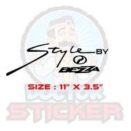 STICKER STYLE BY PERODUA BEZZA DESIGN