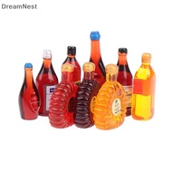 [DreamNest] 9pcs doll house world famous foreign XO whiskey miniature food play (th)
