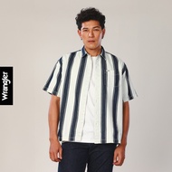 WRANGLER เสื้อเชิ้ตแขนสั้นผู้ชาย คอลเลคชั่น Everyday with Wrangler รุ่น WR S325MSHSN33