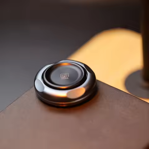 GAO Studio Magnetic Master 2.0 Rotating Fidget Slider EDC Spinners Sensory Toys Anti Stress Metal Sp