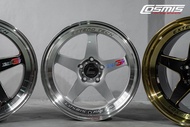 ล้อแม็กใหม่ ขอบ18 -  COSMIS รุ่น TYPE G GRAN TURISMO - สีเงิน - ขอบ18 x 9.0 x 9.0 x 5รู114.3 ET35/35