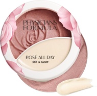 Phấn phủ bắt sáng 2 trong 1 Physicians Formula Rosé All Day Set & Glow Highlighter Facee Makeup Powd