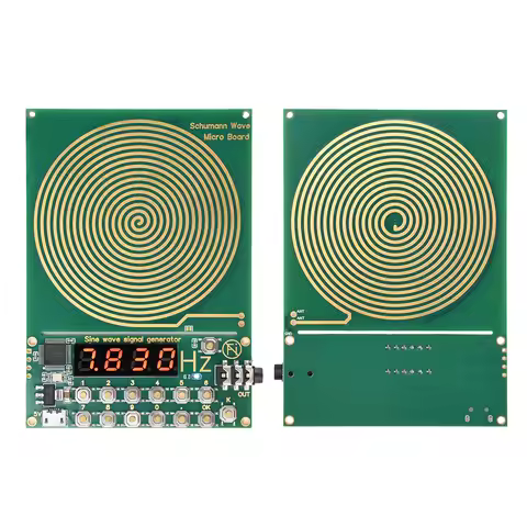 DC 5V 0.01Hz~100000Hz Adjustable Frequency Schumann Wave Generator Sine Wave Signal Generator Micro 