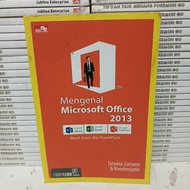 BOOK ABOUT MICROSOFT OFFICE 2013