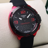 ready stock _Tissot_T_Race Touch Silicon Strap Dual Time for Men