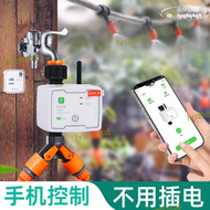 【好康免運】llWiFi遠程控制自動澆花器微噴灌溉智能澆水定時水龍頭淋花噴