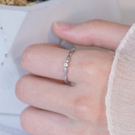 橄欖石925純銀葉子戒指