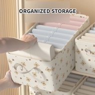Kotak Simpan Baju Bertutup Anti Kulat | Foldable Clamshell Storage Box Almari Muat Banyak