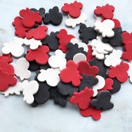 Gumpaste cake decoration - halal cake sprinkle - Mickey minnie mouse sprinkle