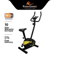 Fitness Concept Dque Upright Exercise Bike with 8 Level Resistance Flywheel (5kg)