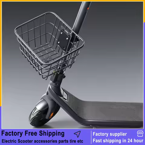 Hanging Front Basket Iron Rustproof for Ninebot E2 Pro E2 Plus E3 E3Pro F2 F3 G2 G2E G2D Electric Sc