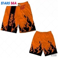 Naruto Beach Shorts 3D Printed Costume Role Playing Sports Pants Minato Itachi Sasuke Halloween Pent