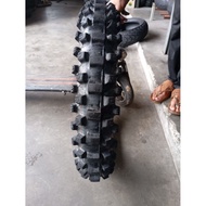 tayar size 110/90/19 brand Dunlop tahun 21