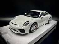 【收藏模人】Minichamps Porsche 911 991.2 GT3 Touring 白色 1:18 1/18