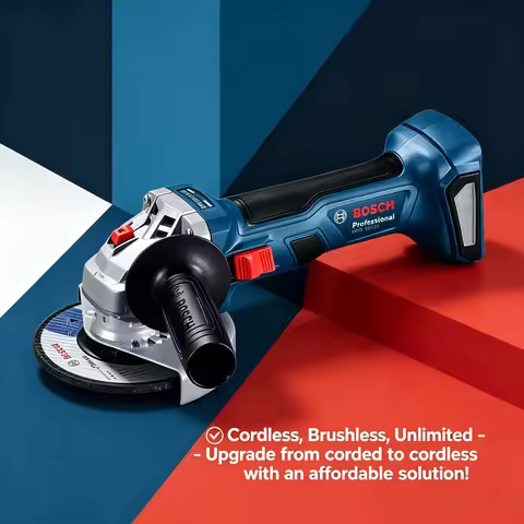 BOSCH GWS 18V-8 Cordless Angle Grinder 18V Professional Brushless 100MM Slide Switch Cutting Grindin