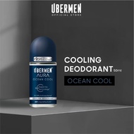 [NEW LAUNCH] 96 Hours Odour Protection Ubermen Aura Deodorant Roll-On Ocean Cool 50ml