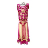 Traditional Ethnic Indian Girl Costume Saree Dress Lehenga for  Deepavali Racial Harmony Day