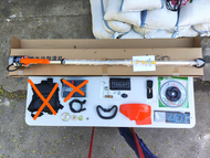 เครื่องตัดหญ้าไฟฟ้า 24V+แบตเตอรี่10ah แบบชาร์จแบตได้ แถมฟรีอุปกรณ์ครบชุด เครื่องตัดหญ้าสวน