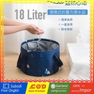 WRF65 18 Liter Foldable Foot Soak Basin Bag Spa Foot Relax Foldable Water Basin KTM
