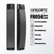 SINGGATE 【Mega Bundle】 FR056 + FM021 + LS026 Digital Door Lock + Digital Gate Lock + Smart Laundry System