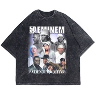 OVERSIZE T-SHIRT EMINEM X 50 CENT WASHING VINTAGE RAP TEE (WASHING T-SHIRT)