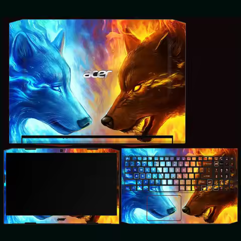 Laptop Custom Sticker for Acer Nitro 5 AN515-43/AN515-45 Protective Film for Acer Nitro 5 AN517-52/A