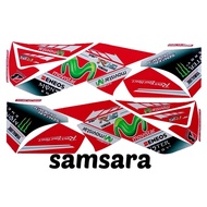 MERAH R15 V2 movistar red motorcycle sticker
