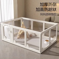 German Dog Fence Acrylic Transparent Indoor Dog Cage Bichon Teddy Fence Small Medium Dog Fence Preve