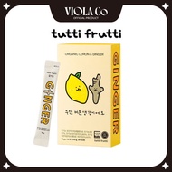Tutti Frutti / We Are Lemon Ginger Organic Juice / Organic Drink, Vitamin C, Immune Support, Healthy
