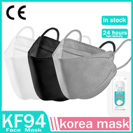 kf94 mask original 100pcs Black Disposable mask KF94 Medical Nano Respirator KF94 face mask Korean mask 50pcs