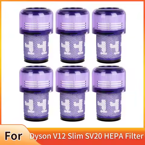 HEPA Filter For Dyson V12 Detect Slim Filter For Dyson V12 Slim SV20, Replacement Vacuum Cleaner Acc