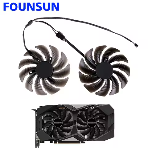 New 88MM PLD09210S12HH Cooling Fan For Gigabyte GTX 1650 1660 1660 Ti Super RTX 2060 Graphics Video 