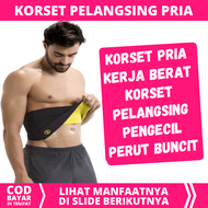 KORSET PRIA KERJA BERAT/KORSET PRIA PEKERJA BERAT/KORSET PRIA PERUT BUNCIT ORI/KORSET PEMBAKAR LEMAK