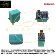 HONDA ACCORD / CIVIC / CITY OMRON POWER / HAED LAMP RELAY 12V ( ORG ) G8HN-H70 ( MADE IN JAPAN ) GRE