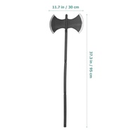Tongkat Iblis Tongkat Cosplay Tongkat Halloween Reaper Scythe Weapon Alat Peraga Halloween Untuk Ana