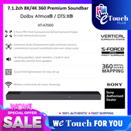 Sony [ HT-A7000 ] A Series Premium Soundbar 7.1.2ch 8k/4k 360 SSM Home Theatre System with Dolby Atm