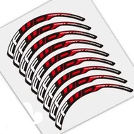 {SG SELLER} FFWD Wheelset Sticker Waterproof Tour De France Bicycle Fixie Road Bike