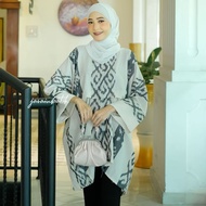 Tiranti Woven Blouse - Over Size Office Blouse - College Outfit