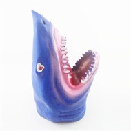 FORBETTER Shark Hand Puppet Cute Children Role Playing Toy Finger Dolls Hand Toy Animal Toys Fingers Puppets