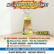 10 years without a gecko AL  lizard repellent lizard killer lizard spray Made of 100% natural herbs,