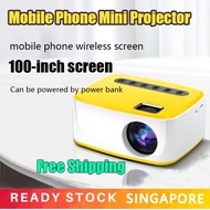 【SG】T20 Mini Projector Portable Projector LCD Full HD Multifunction Projector Home LED Small Project