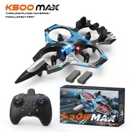 🚀🇲🇾24h💕 K500Max RC Airplane Toy Boy Gift Glider Flying Helicopter Jet Plane 2.4G Stunt Remote Contro