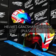 HELMET GRACSHAW G555 GEOMAX(PULSAR RED)