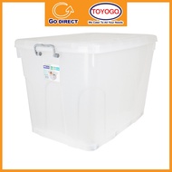 TOYOGO 144L Storage Box Large w Wheels Home Office Stationary Clothes (9810) Bekas Plastik 储存箱 收纳盒