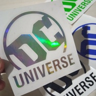 DC universe cutting Sticker