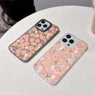 Romantic Full Screen Rose Casing Compatible for iPhone 15 14 13 12 11 Pro Max X Xr Xs Max 8 7 6 6s Plus SE xr xs Phantom Soft phone case